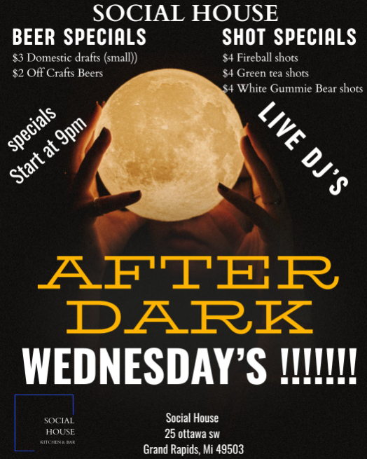 After Dark DJ Night promo